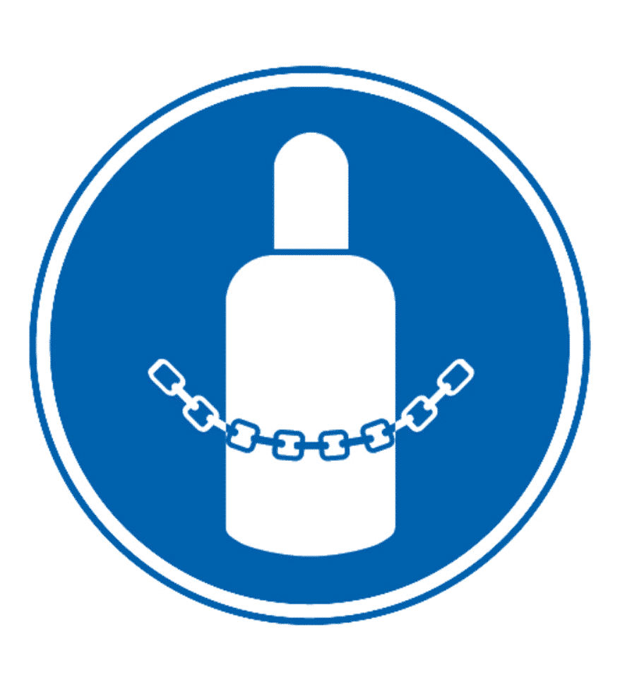 Señal / Cartel de Obligatorio botellas enganchadas - Imagen 2