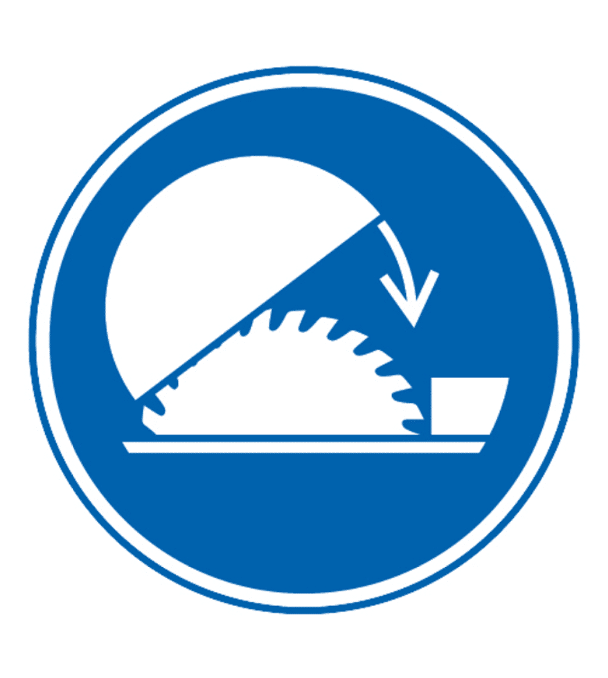 Señal / Cartel de Uso obligatorio de protector ajustable - Imagen 2