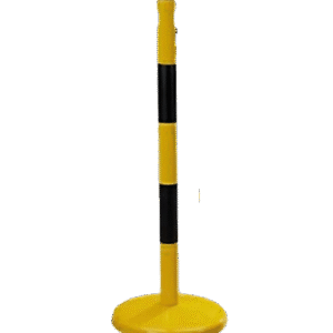 Poste balizamiento metálico