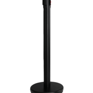 Poste balizamiento cinta extensible