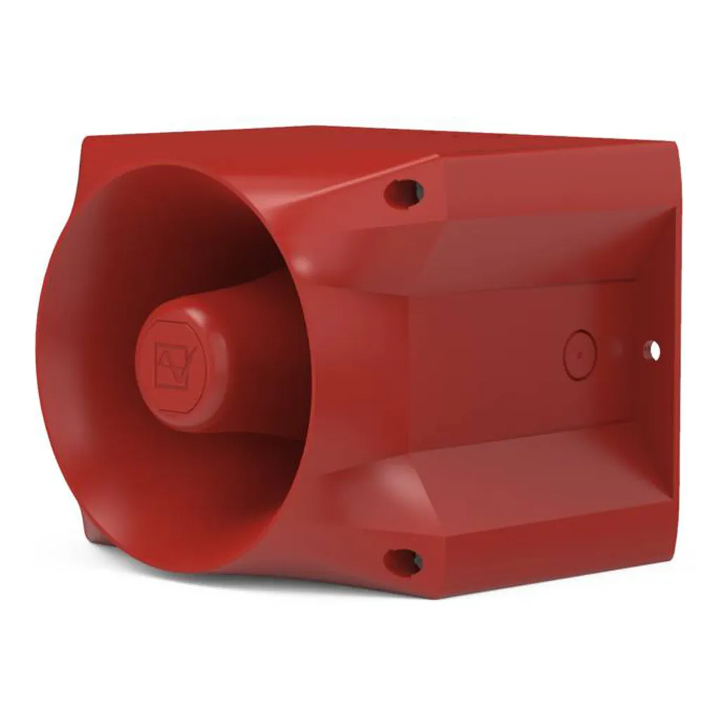 Sirena Convencional Notifier PA-20 Roja para Centrales