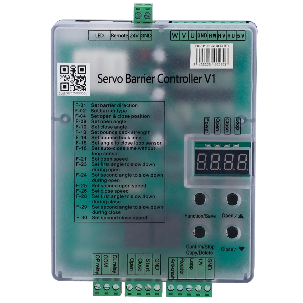 Placa Control PB-SP303-MBOARD ZKTeco para Barrera Parking