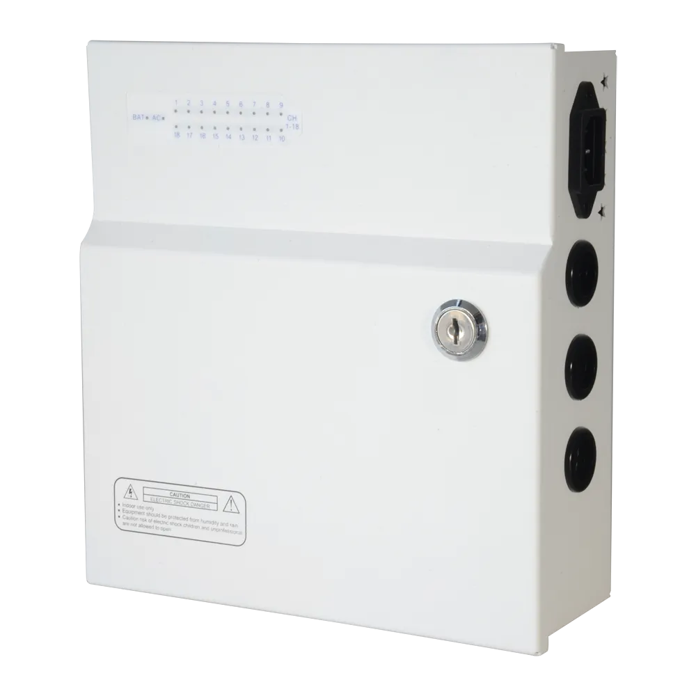 Dahua PD250W-18-12V-UPS Caja Distribución 18 Salidas 12V