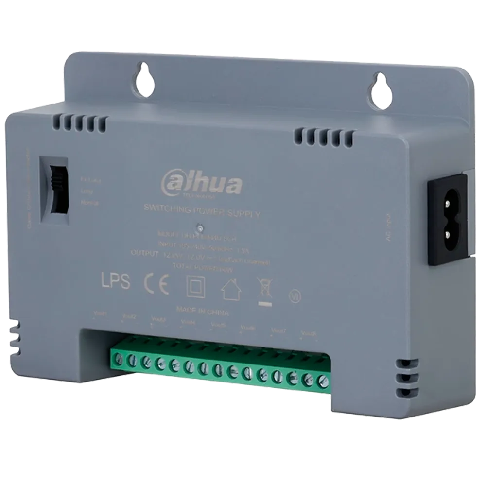 Dahua PFM344D-8CH Fuente Alimentación 12V 60W 8 Canales