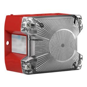 Avisador óptico convencional rojo PY-X-S-05-CL Notifier