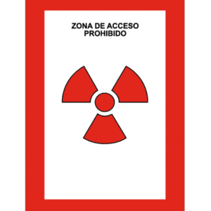 Señal de Zona de acceso prohibido