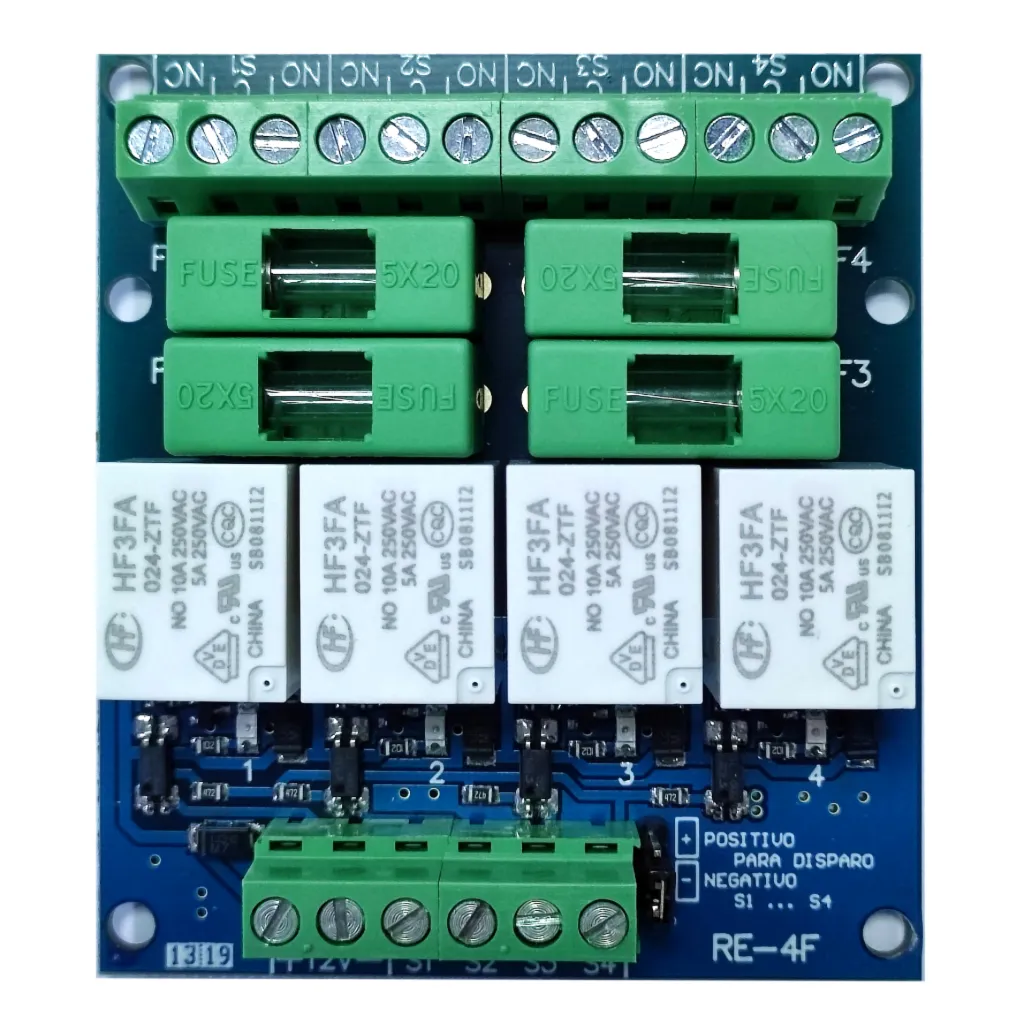 Módulo Relés Analógico NOTIFIER RE-4F24 CAN 4 Salidas