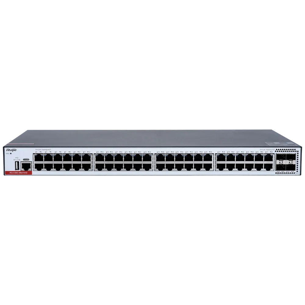 Switch Gestionable Reyee RG-CS83-48GT4XS 48 Puertos Gigabit