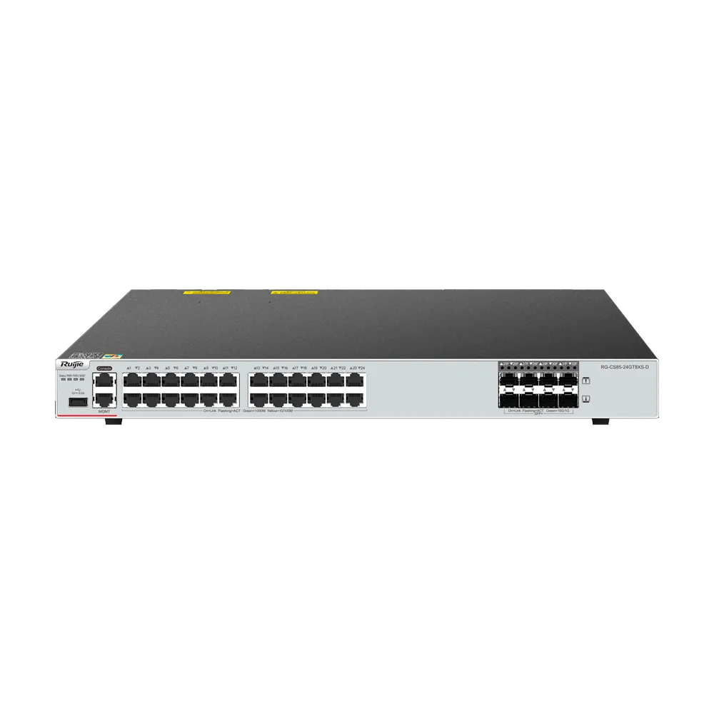 Switch Gigabit Gestionable Reyee RG-CS85-24GT8XS-D 24 Puertos