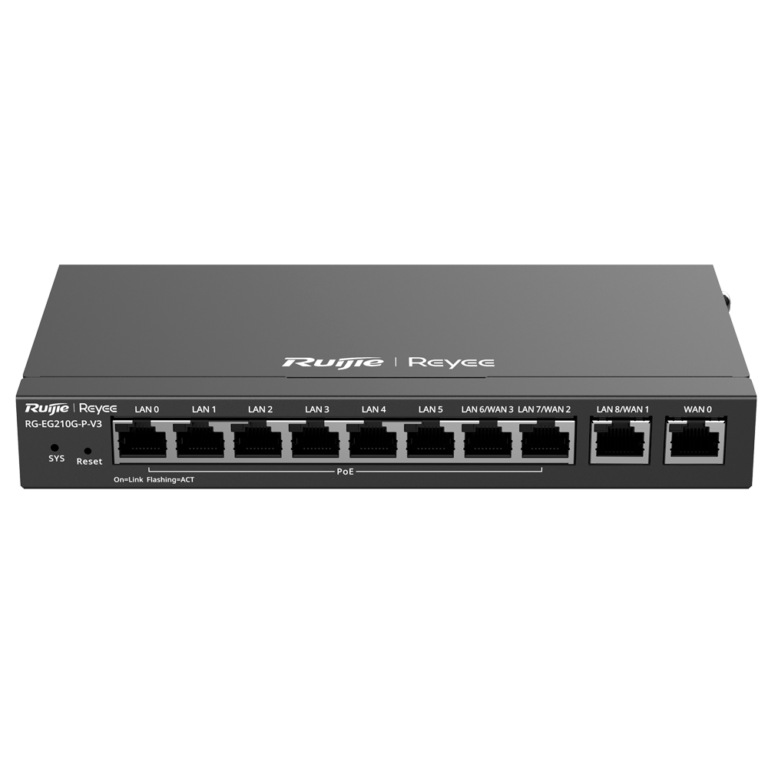 Router Industrial PoE Reyee RG-EG210G-P-V3 Gestión Cloud - Seguridad ...