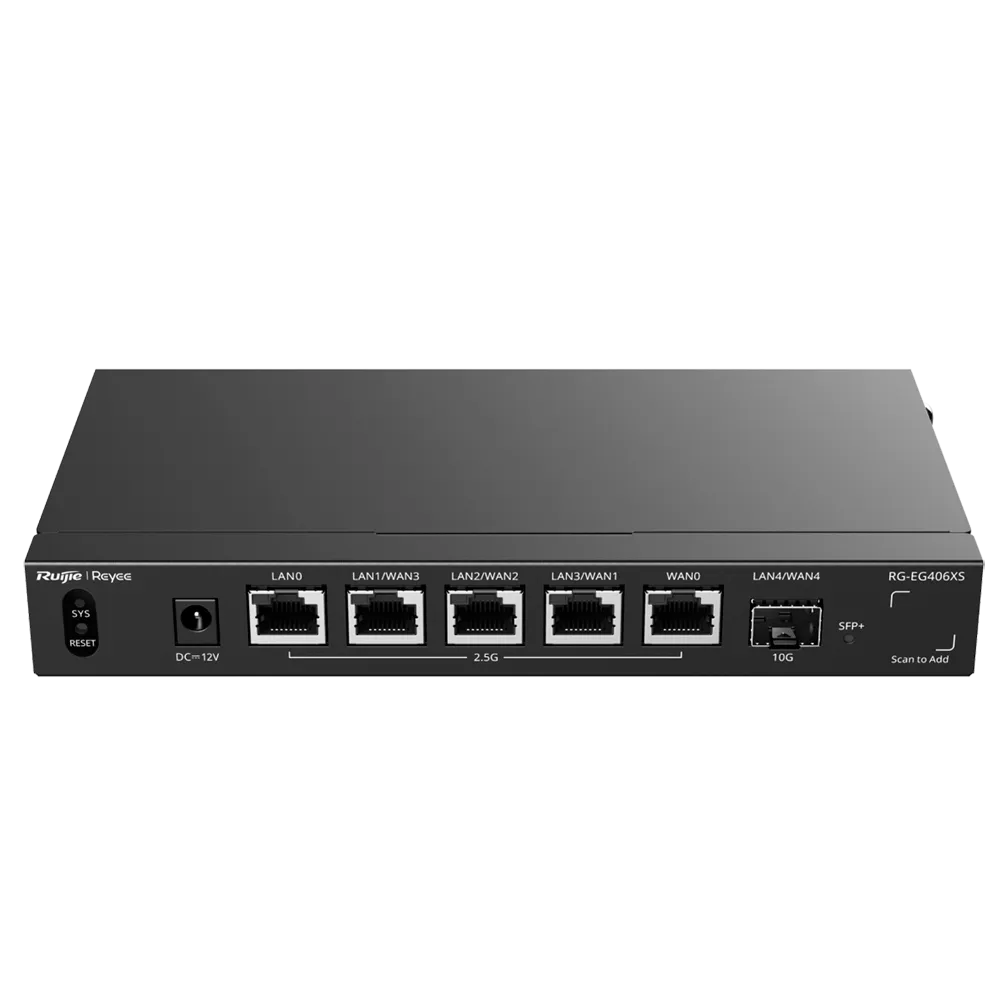 Router Industrial Reyee RG-EG406XS 2.5G Cloud Managed