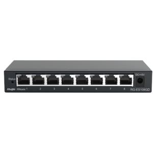Switch Gigabit RG-ES108GD 8 Puertos No Gestionable Reyee