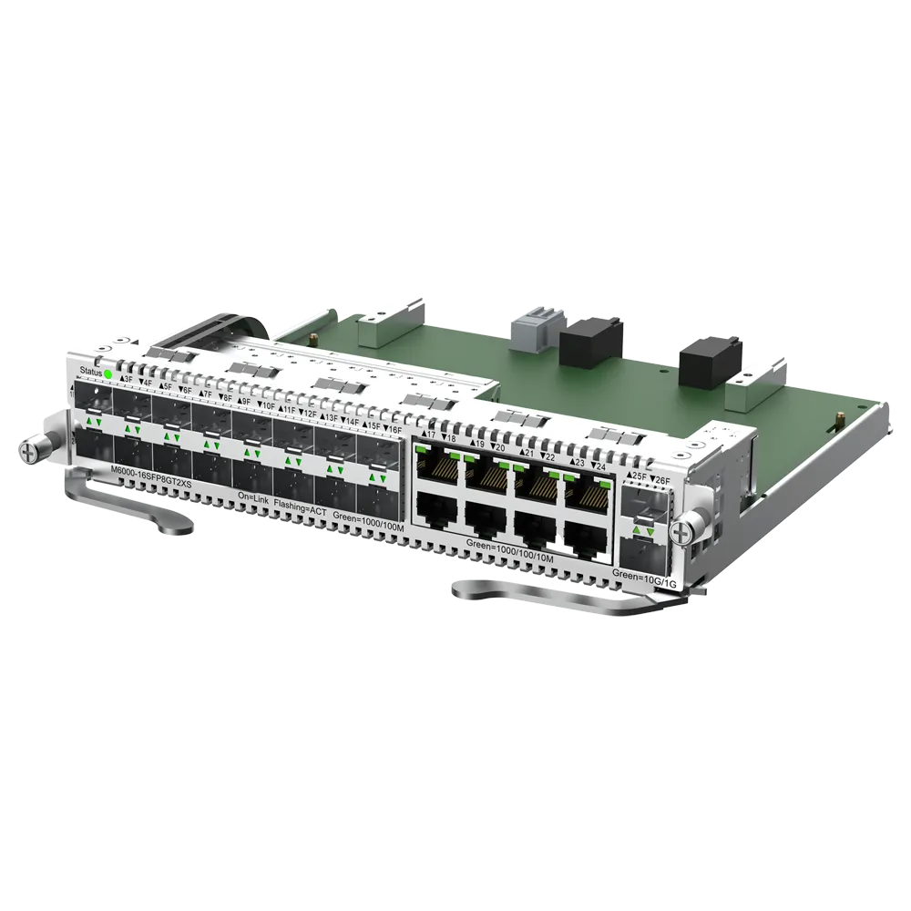 Tarjeta Interfaces Reyee RG-M6000-16SFP8GT2XS 26 Puertos 10G