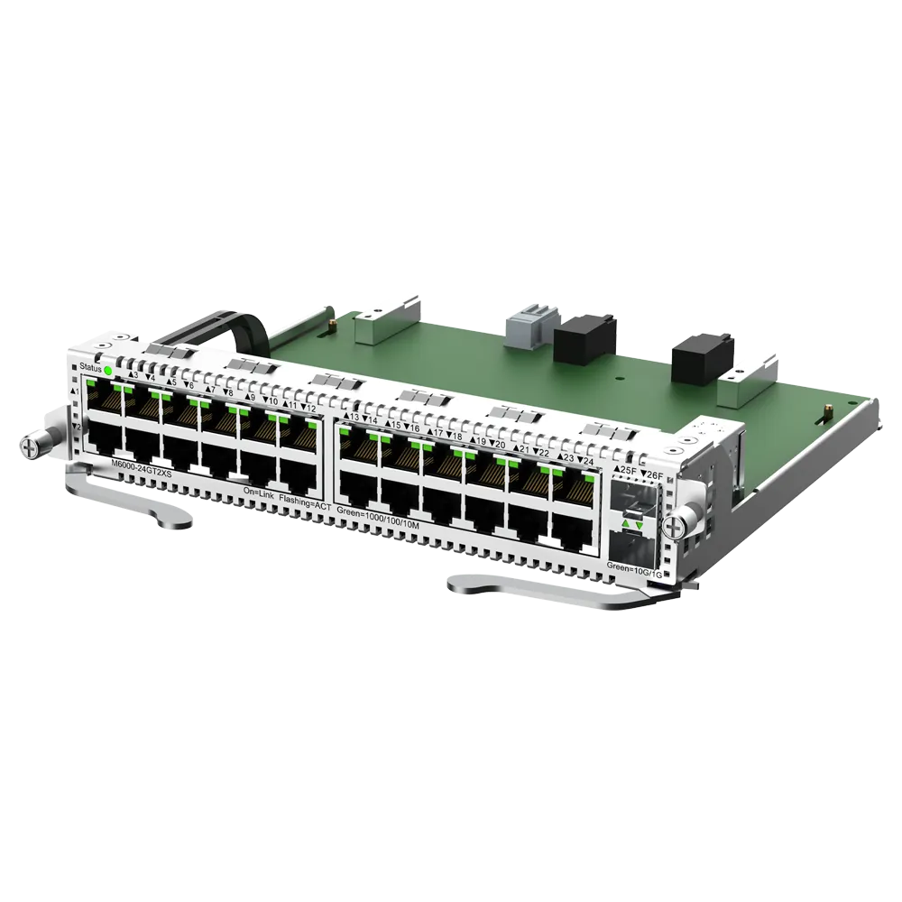 Tarjeta Reyee RG-M6000-24GT2XS 24 Puertos Gigabit 2 SFP+