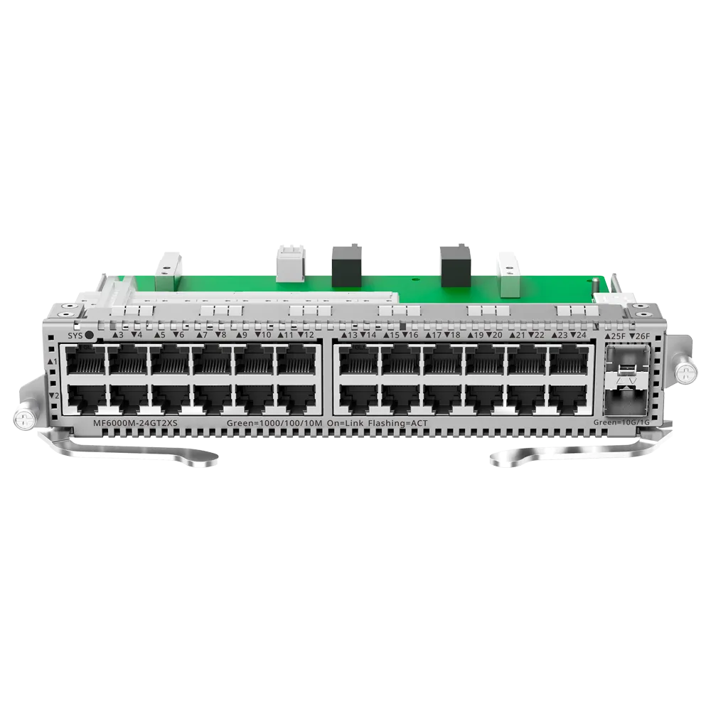 Reyee RG-MF6000M-24GT2XS Tarjeta 24 Puertos Gigabit 2 SFP+