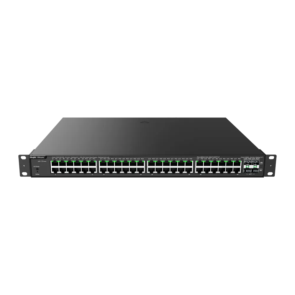 Switch PoE Cloud RG-NBS3100-48GT4SFP-P 48 Puertos Gigabit