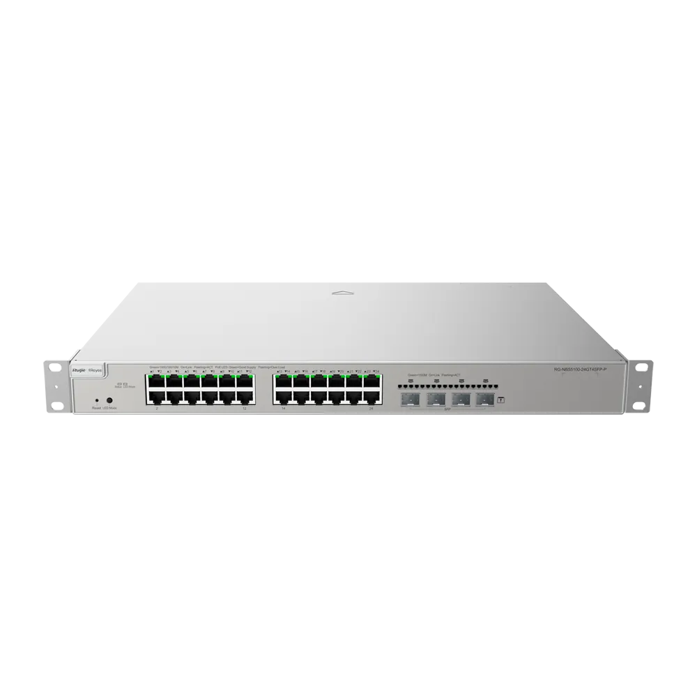 Switch L3 PoE RG-NBS5100-24GT4SFP-P 24 Puertos Gigabit
