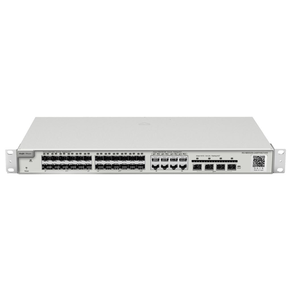 RG-NBS5200-24SFP/8GT4XS – Switch L3 8P 4xSFP+ Cloud