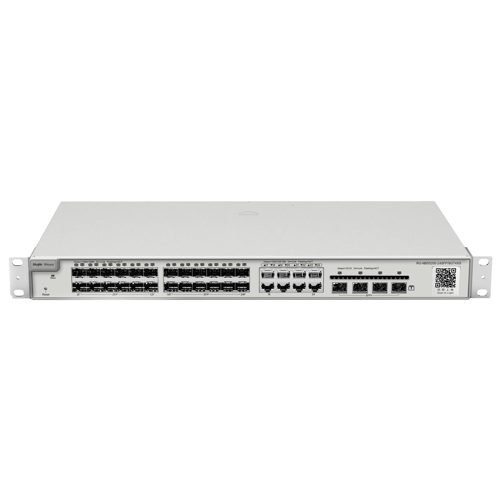 Switch L3 RG-NBS5200-24SFP/8GT4XS 24 Puertos Gigabit Cloud