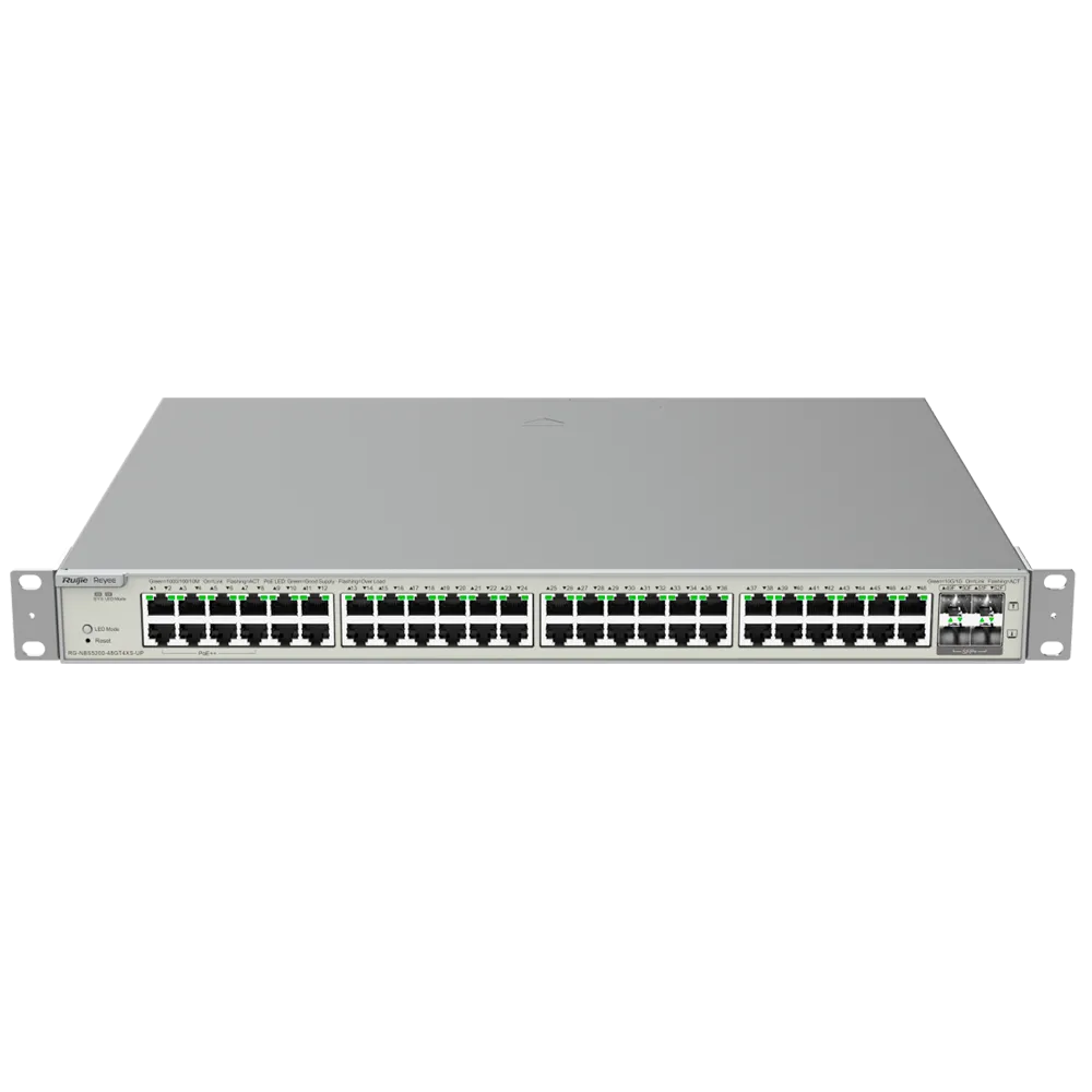 Switch L3 RG-NBS5200-48GT4XS-UP 48 Puertos PoE Gigabit