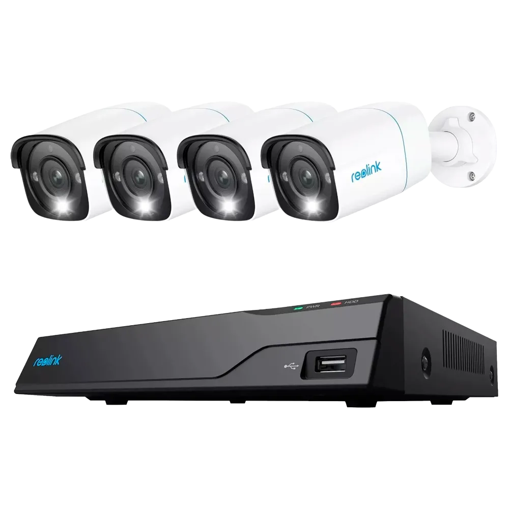 Reolink RL-NVS8-5MB4 Kit 5MP PoE/WiFi 8 Canales NVR 2TB