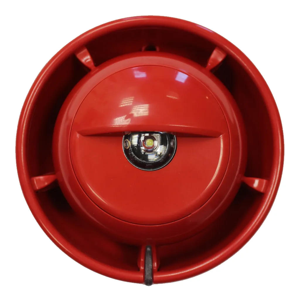 Sirena SmartCell Roja con Flash VAD Blanco SC-32-0120-0001-99