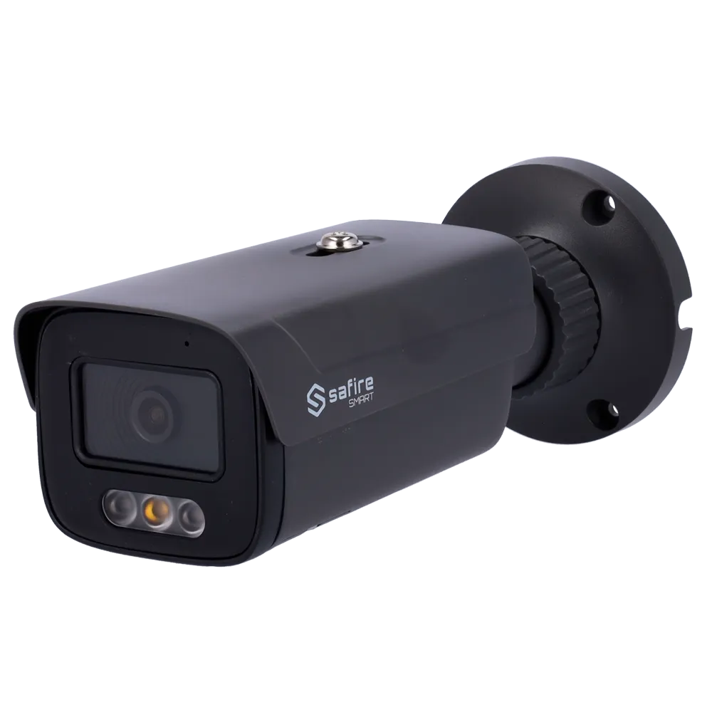 Cámara IP Bullet Safire SF-IPB380A-4I1-DL-GREY 4MP 2.8mm