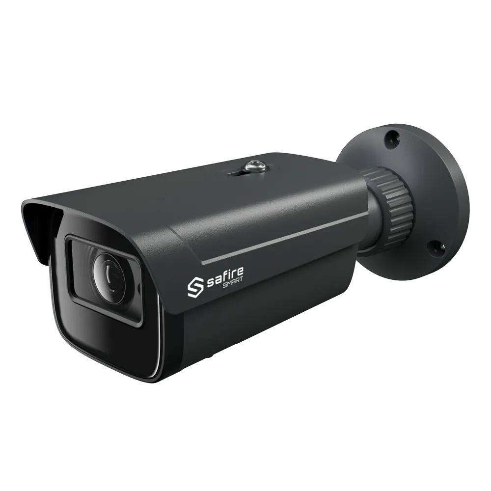 Safire SF-IPB580ZA-4E1-GREY Bullet IP 4MP Motorizada IR50m