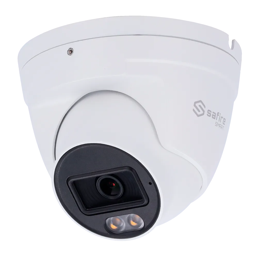 Cámara IP Turret Safire Smart SF-IPT010A-8E1-DL 8MP IR 30m