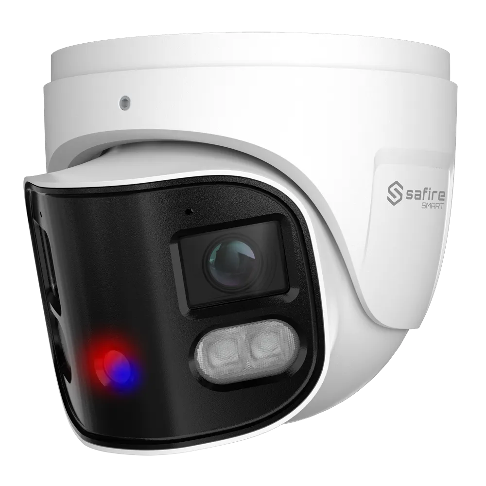 Safire SF-IPT180A-8I1-SL Cámara IP Turret 8MP 2.8mm IR 20m