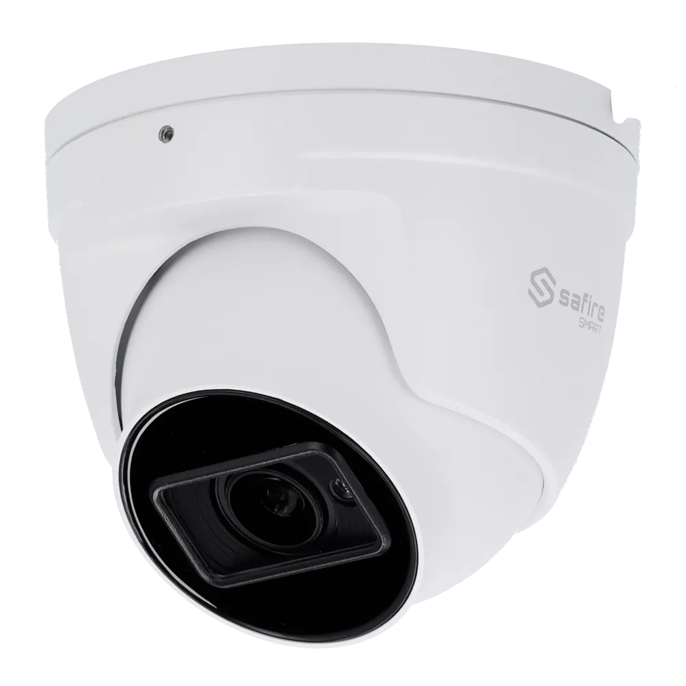 Cámara IP Turret 8MP Safire SF-IPT520ZA-8I2 Motorizada IR 50m