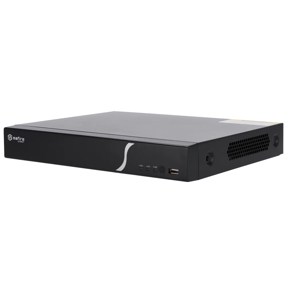 NVR Safire SF-NVR6108-8P-B2 8 Canales PoE 4K H.265+
