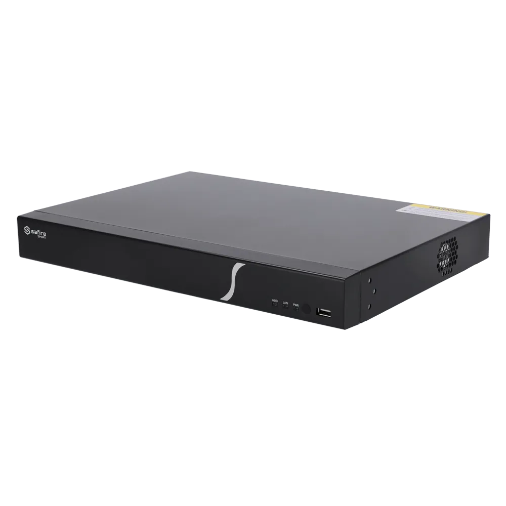 NVR Safire SF-NVR6216-B2 16 Canales 4K H.265+ 2HDD