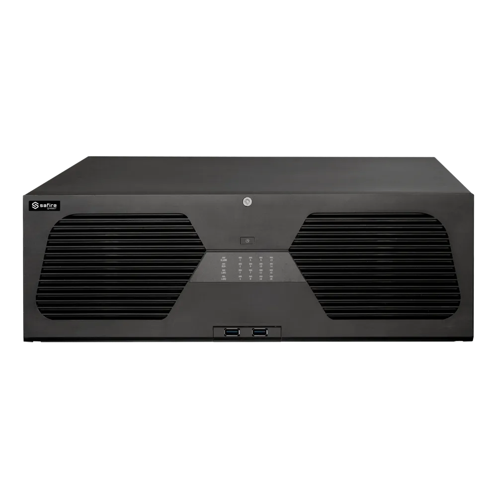 NVR Safire SF-NVR816128A-A3 128 canales 4K 8 HDD H.265+