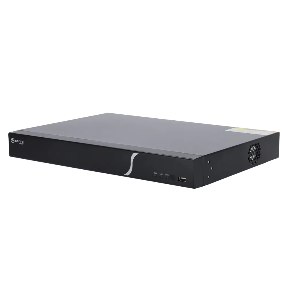 Safire SF-NVR8216A-B2 NVR 16 Canales 4K H.265+ 2 HDD