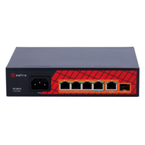Safire Smart - SF-SW0604HIPOE-GF-65 - Switch 4P Gigabit PoE No gestionable SFP