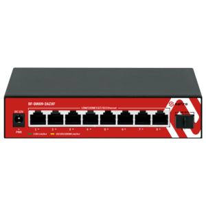 Safire Smart - SF-SW09-2AZXF - Switch 8P Gigabit Sin PoE No gestionable SFP