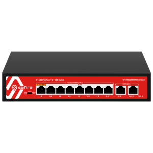 Safire Smart - SF-SW1008HIPOE-G-115 - Switch 8P Gigabit PoE No gestionable