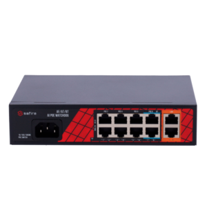 Safire Smart - SF-SW1008HIPOE-H-120 - Switch 8P Gigabit PoE No gestionable