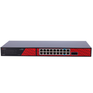 Safire Smart - SF-SW2016HIPOE-GF-240 - Switch 14P Gigabit PoE No gestionable SFP