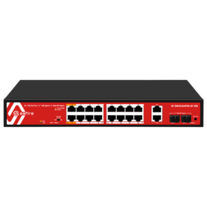 Safire Smart - SF-SW2016HIPOE-GF-300 - Switch 14P Gigabit PoE No gestionable SFP