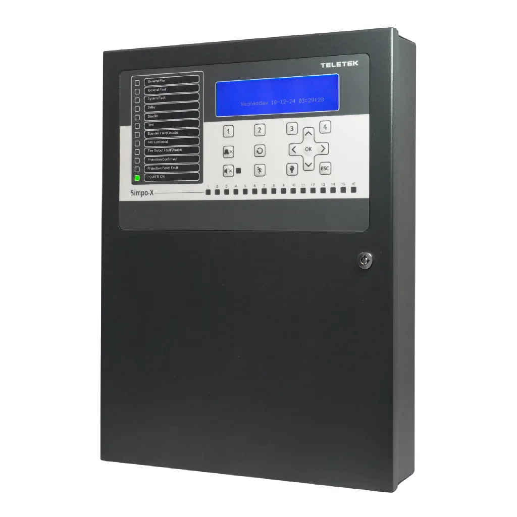 Central Analógica SIMPO-X TELETEK 1-2 Lazos Ampliable