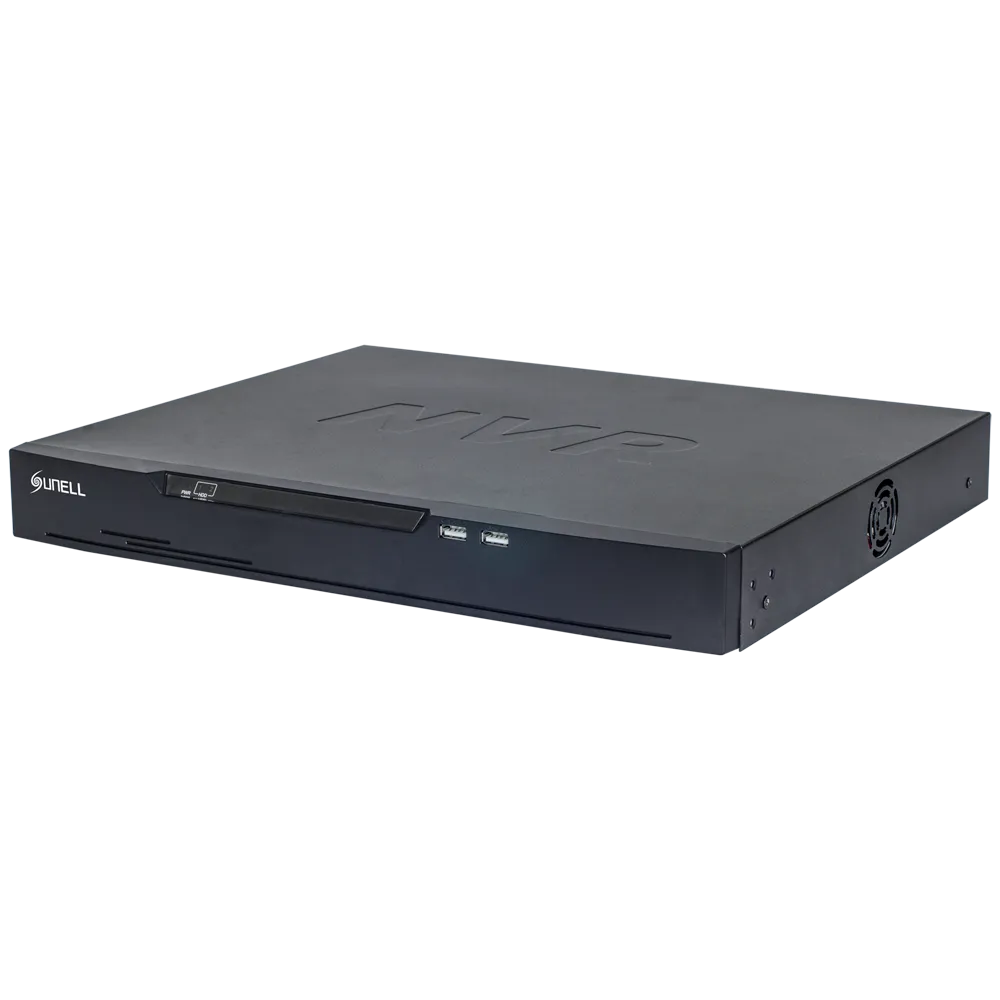 NVR 16 Canales Sunell SN-NVR3816E2-J 12MP H.265 2HDD