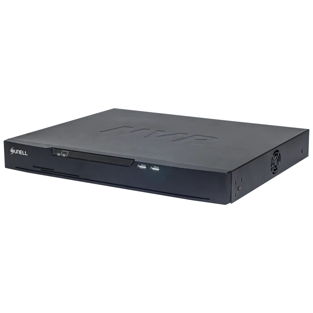 NVR 16 Canales PoE Sunell SN-NVR3816E2-P16-J 12MP H.265