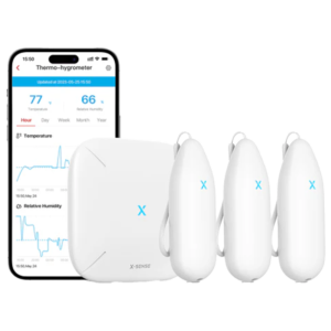 X-Sense - STH54 - Kit CO conectado Wi‑Fi