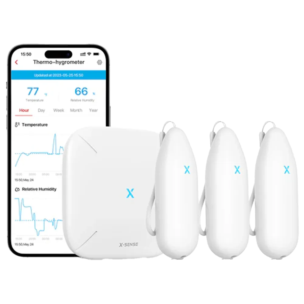 Detector CO Wi-Fi X-Sense STH54 con Monitorización Remota