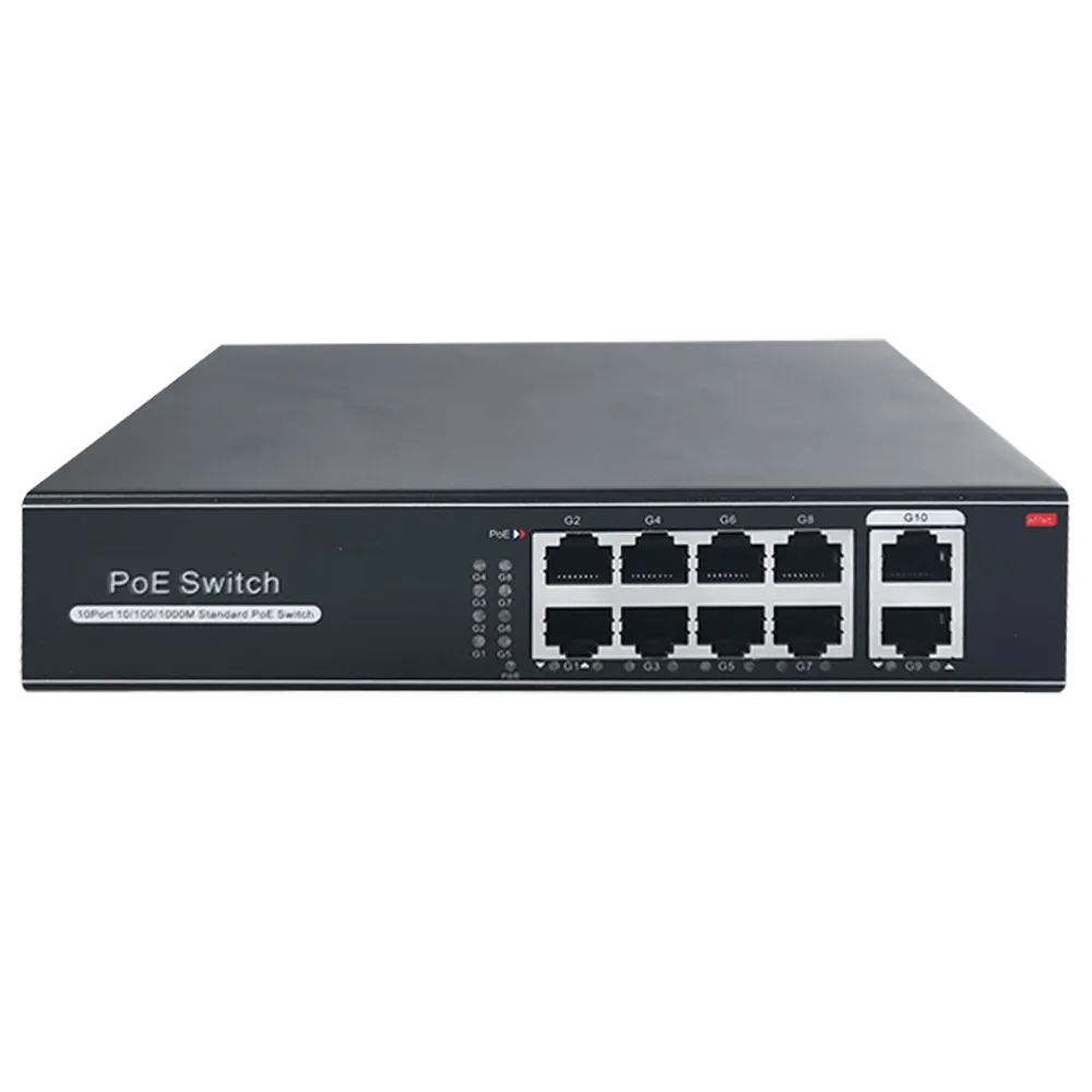 Switch PoE 8 Puertos Gigabit SW1008POE-G-120-E No Gestionable