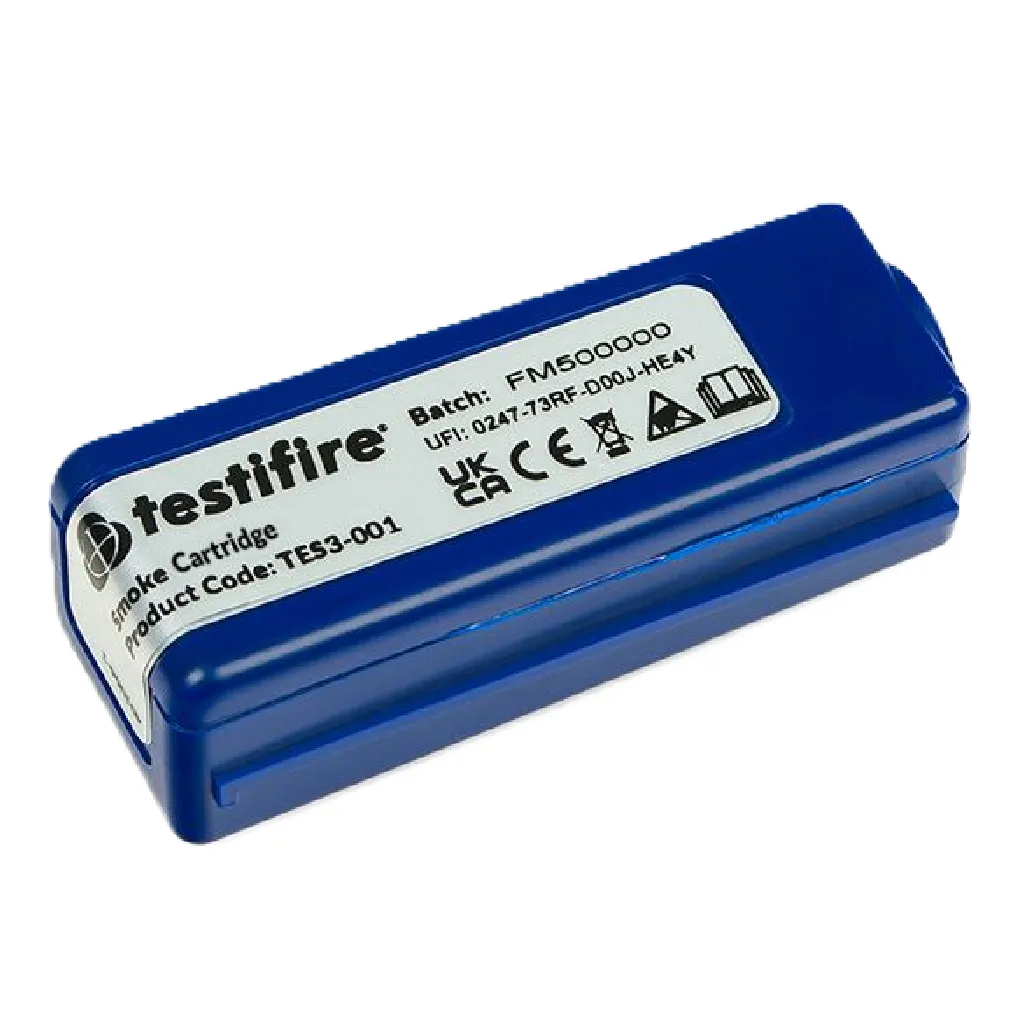 TES3-6PACK Cartuchos Humo Pruebas Detectores (Pack 6 uds)
