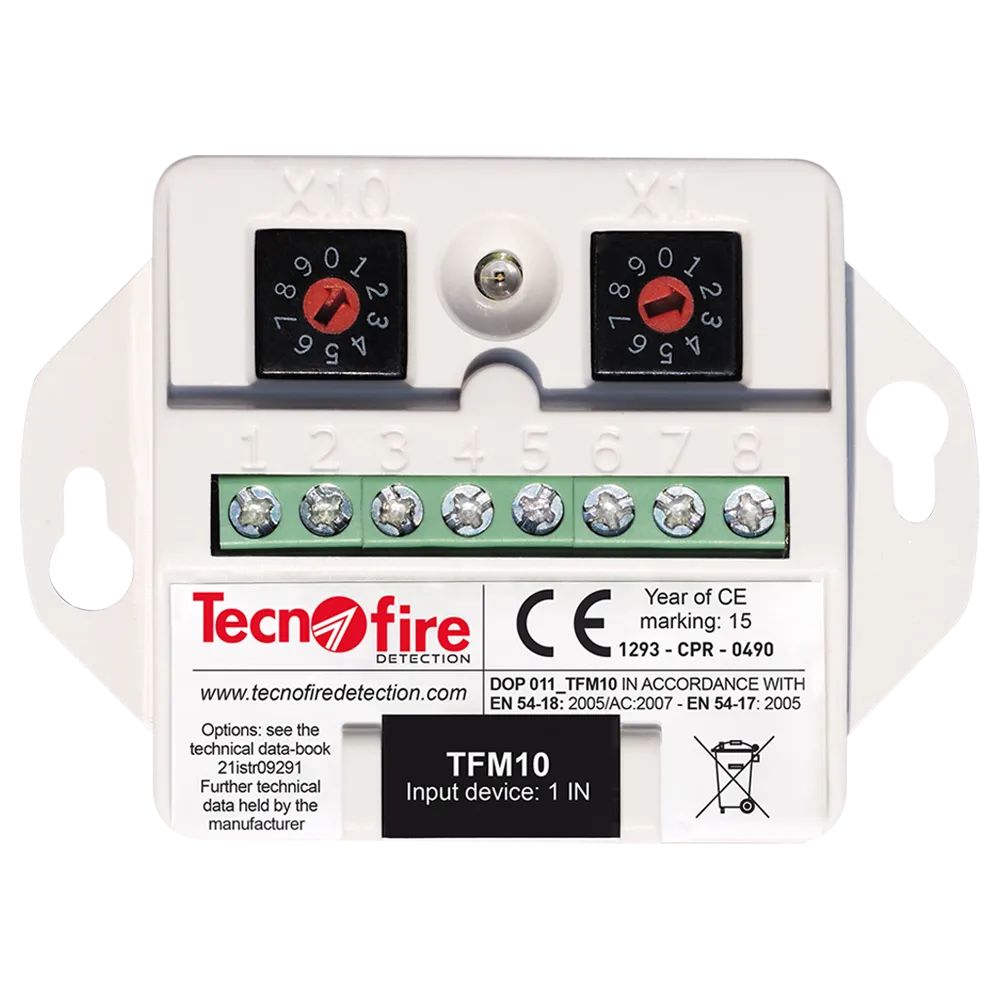 Repetidor Analógico Tecnofire TF-TFM10 para Centrales
