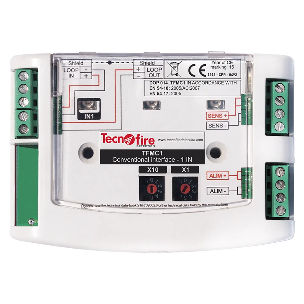 Módulo Convencional Tecnofire TF-TFMC1 para Centrales
